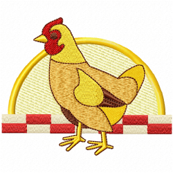 Chickens And Roosters Embroidery Design 8 Chickens And Roosters Embroidery Design 8